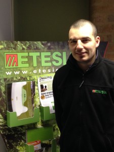 Giovanni Soare joins Etesia UK as after sales assistant.