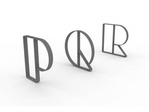 Letterforms-PQR