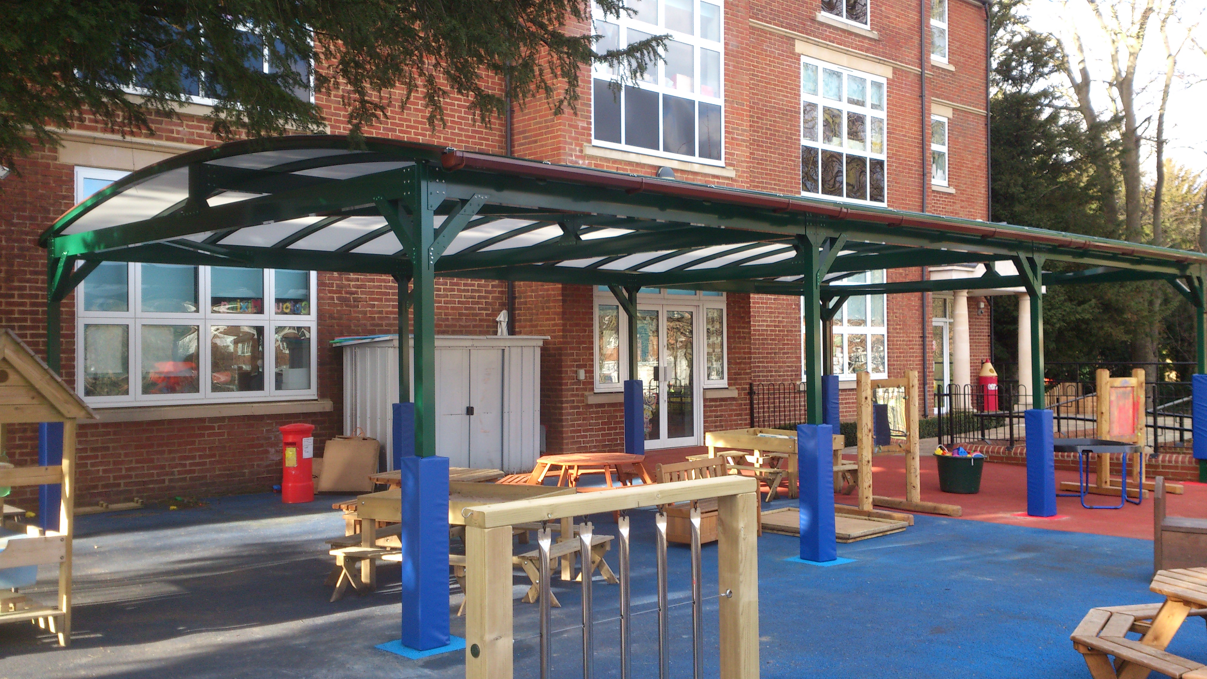 ALUMINIUM & STEEL CANOPIES – WALKWAYS – PORCHES – CYCLE SHELTERS & COMPOUNDS – BUS SHELTERS – CAR PORTS