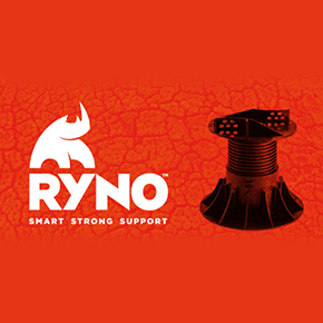 Ryno™ adjustable pedestals are designed to make decking and paving quick, clean and easy.