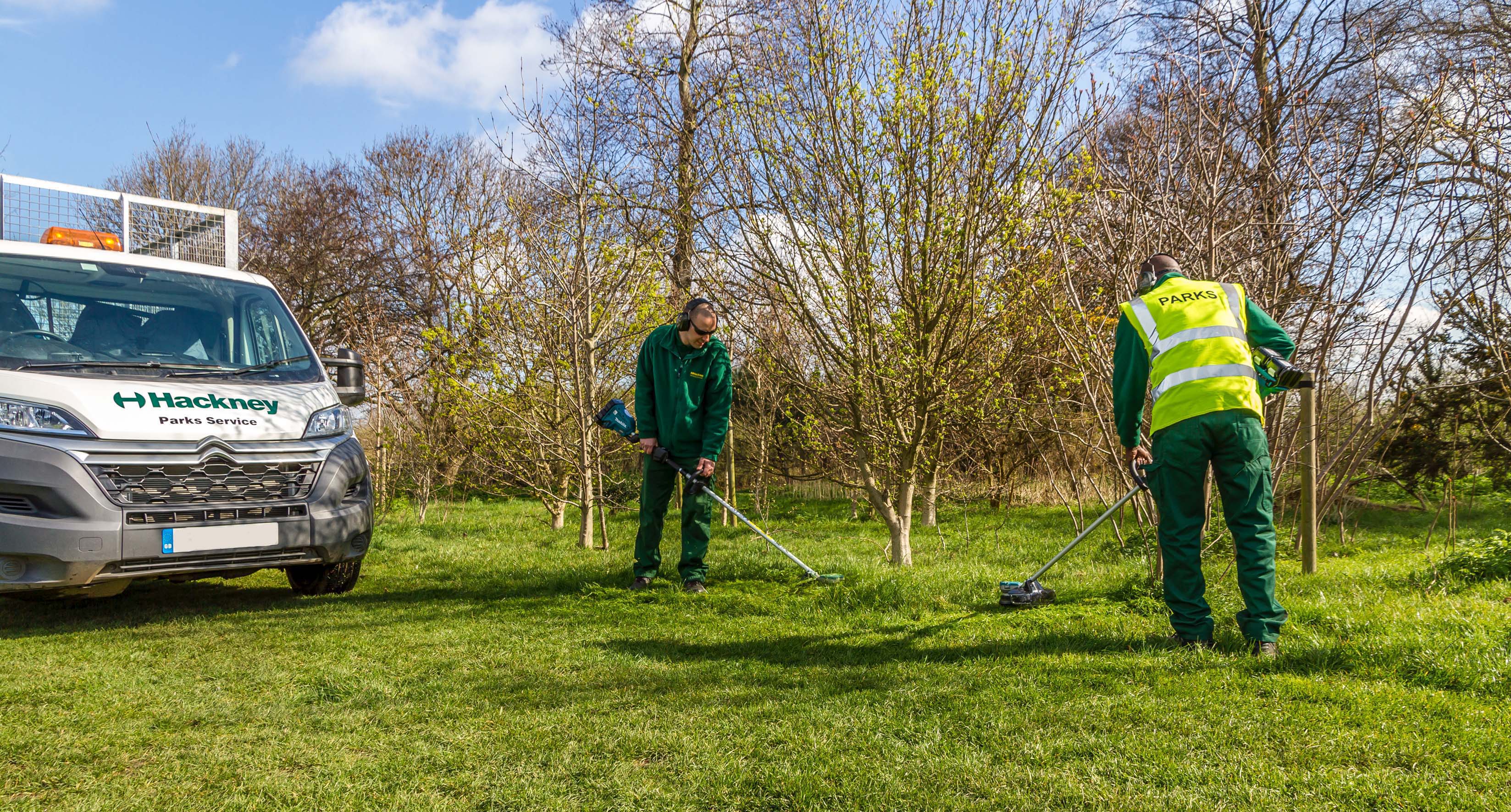 HACKNEY MARCHES TO SAFER GREEN SPACES WITH MAKITA BATTERY TOOLS