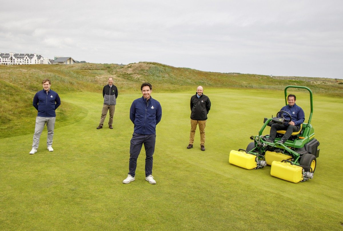 Carnoustie Golf Links announces John Deere partnership