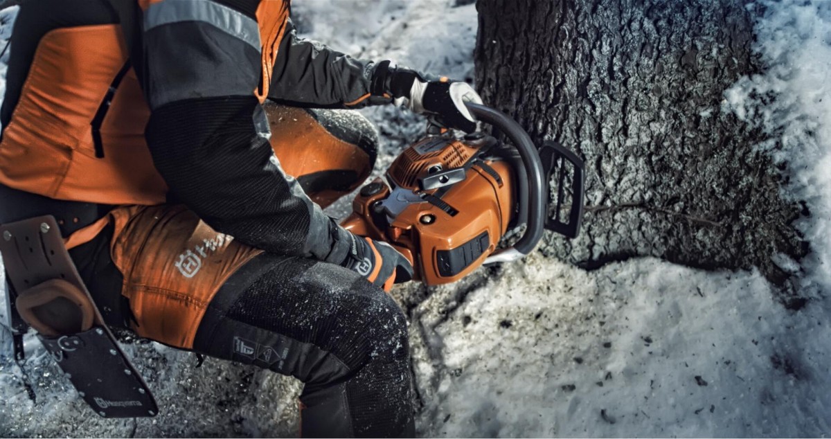 HUSQVARNA® PRESENTS WINTER TIPS FOR CHAINSAW USERS