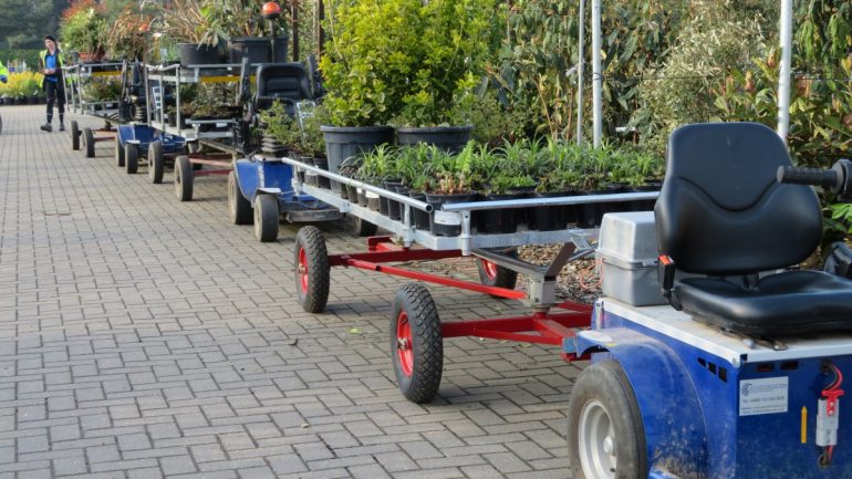 Provender Nurseries purchases new electric buggies to deal with extra order volume