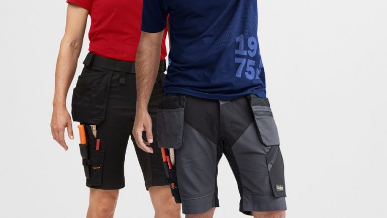 Snickers Workwear Stretch Shorts – For Street-Smart Comfort This Summer.