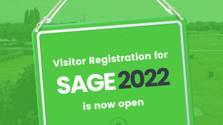 VISITOR REGISTRATION FOR SAGE 2022 EVENT IS NOW OPEN
