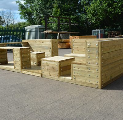 Street Design Limited can manufacture and supply Parklets, creating a quick, flexible, temporary planting and seating facility.