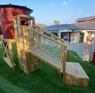 Play it safe with anti-slip decking