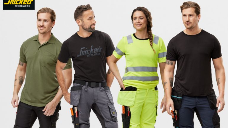 Look Cool, Stay Cool with Snickers Workwear Summer Topwear