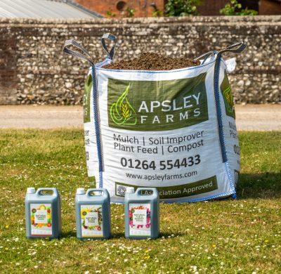 Apsley Farms’ soil improvers are sustainable  by-products of green energy