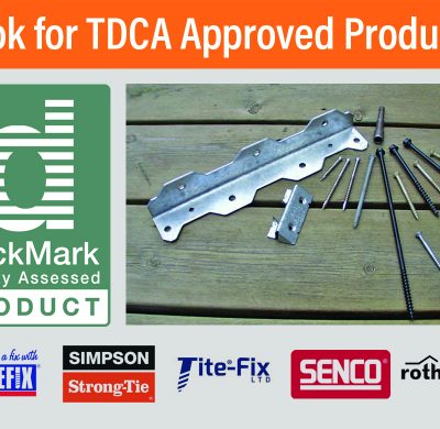 Choose the right fixings for your external decking project