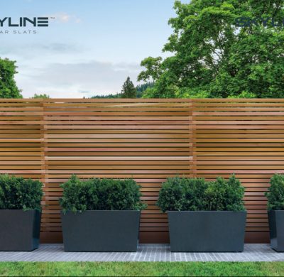 Elevate Outdoor Spaces with Skyline Cedar Slats