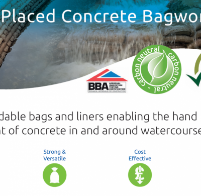 The Simple, Clean & Environmentally  Acceptable Hand Placed Bagwork Solution